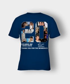 20-Years-Of-Cameron-Boyce-1999-2019-Thank-You-For-The-Memories-Kids-T-Shirt-Navy