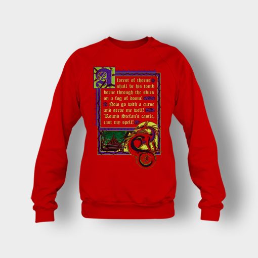 A-Forest-of-Thorns-Disney-Maleficient-Inspired-Crewneck-Sweatshirt-Red