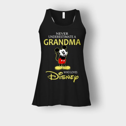 A-Grandma-Who-Loves-Disney-Mickey-Inspired-Bella-Womens-Flowy-Tank-Black