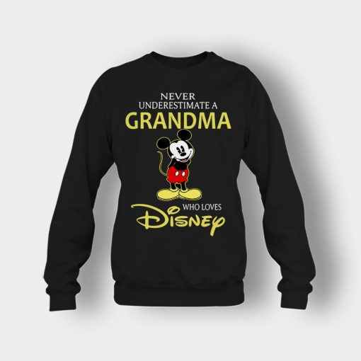 A-Grandma-Who-Loves-Disney-Mickey-Inspired-Crewneck-Sweatshirt-Black