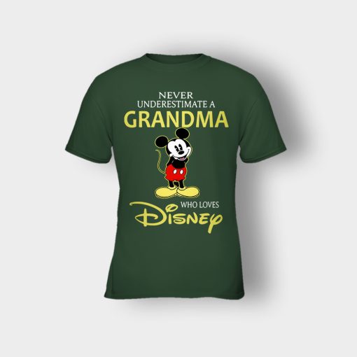 A-Grandma-Who-Loves-Disney-Mickey-Inspired-Kids-T-Shirt-Forest