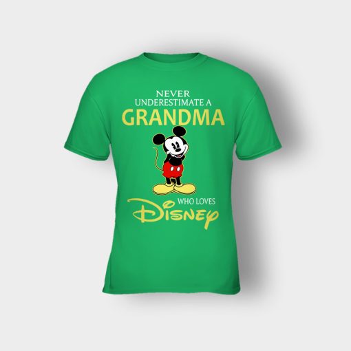 A-Grandma-Who-Loves-Disney-Mickey-Inspired-Kids-T-Shirt-Irish-Green
