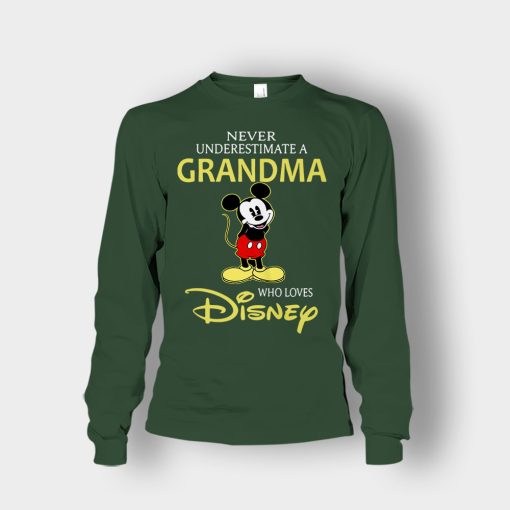 A-Grandma-Who-Loves-Disney-Mickey-Inspired-Unisex-Long-Sleeve-Forest