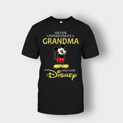 A-Grandma-Who-Loves-Disney-Mickey-Inspired-Unisex-T-Shirt-Black