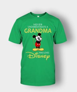 A-Grandma-Who-Loves-Disney-Mickey-Inspired-Unisex-T-Shirt-Irish-Green