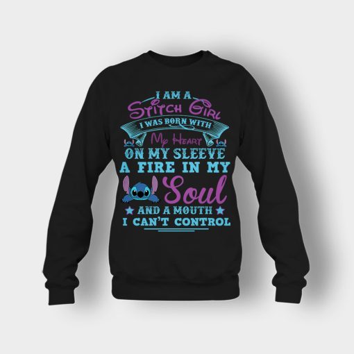 A-Mouth-I-Cant-Control-Disney-Lilo-And-Stitch-Crewneck-Sweatshirt-Black