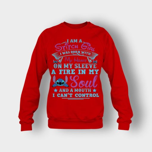 A-Mouth-I-Cant-Control-Disney-Lilo-And-Stitch-Crewneck-Sweatshirt-Red