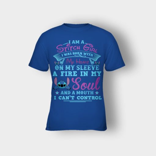 A-Mouth-I-Cant-Control-Disney-Lilo-And-Stitch-Kids-T-Shirt-Royal