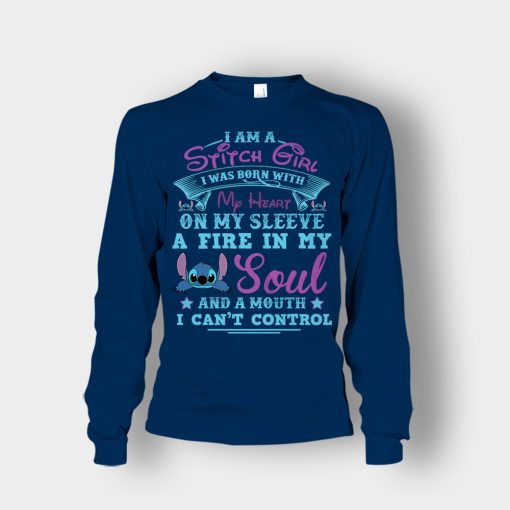 A-Mouth-I-Cant-Control-Disney-Lilo-And-Stitch-Unisex-Long-Sleeve-Navy