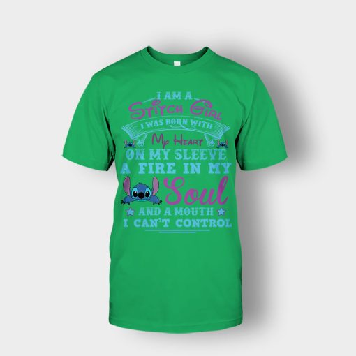 A-Mouth-I-Cant-Control-Disney-Lilo-And-Stitch-Unisex-T-Shirt-Irish-Green