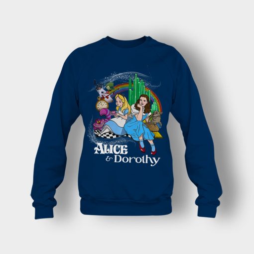 Alice-Or-Dorothy-Disney-Crewneck-Sweatshirt-Navy
