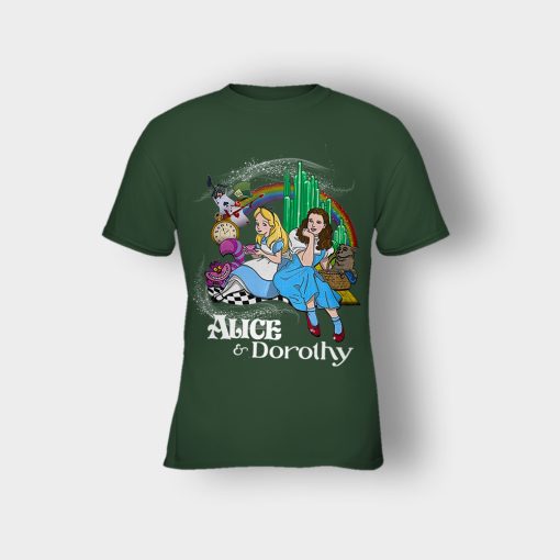 Alice-Or-Dorothy-Disney-Kids-T-Shirt-Forest