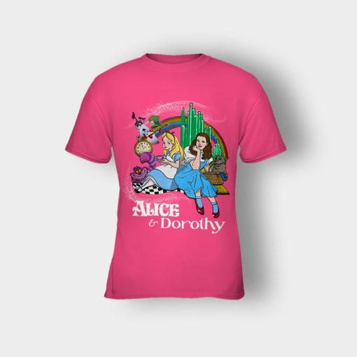 Alice-Or-Dorothy-Disney-Kids-T-Shirt-Heliconia