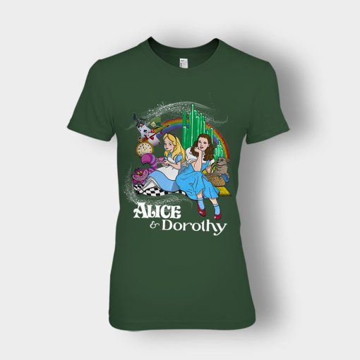 Alice-Or-Dorothy-Disney-Ladies-T-Shirt-Forest