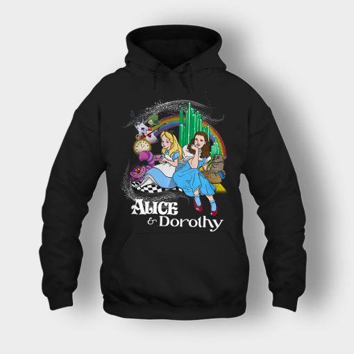 Alice-Or-Dorothy-Disney-Unisex-Hoodie-Black