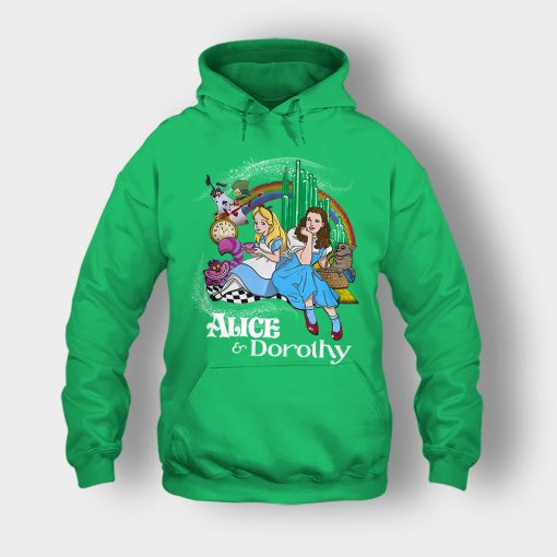 Alice-Or-Dorothy-Disney-Unisex-Hoodie-Irish-Green