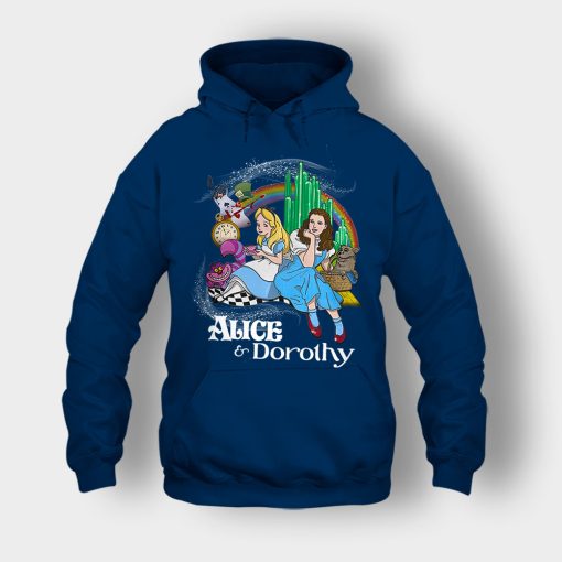 Alice-Or-Dorothy-Disney-Unisex-Hoodie-Navy