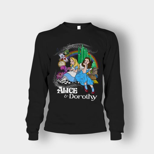 Alice-Or-Dorothy-Disney-Unisex-Long-Sleeve-Black