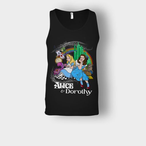 Alice-Or-Dorothy-Disney-Unisex-Tank-Top-Black