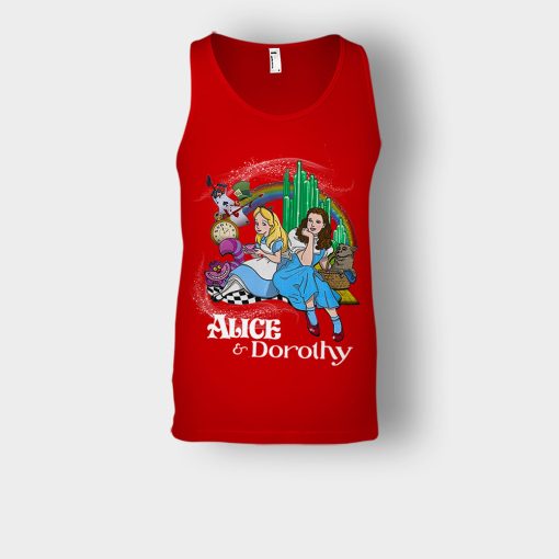 Alice-Or-Dorothy-Disney-Unisex-Tank-Top-Red