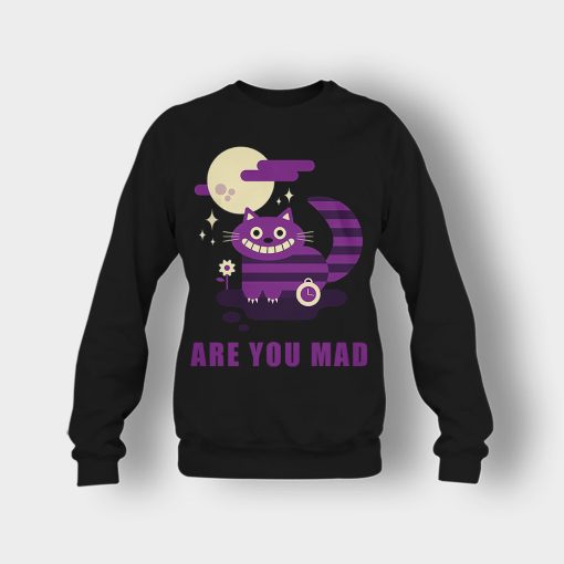 Alice-in-Wonderland-Are-You-Mad-Crewneck-Sweatshirt-Black