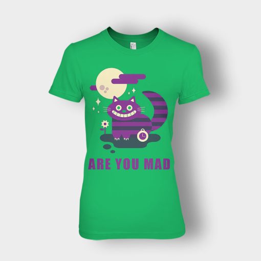 Alice-in-Wonderland-Are-You-Mad-Ladies-T-Shirt-Irish-Green