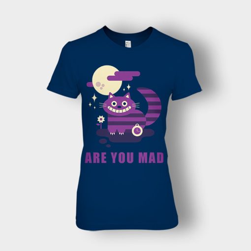 Alice-in-Wonderland-Are-You-Mad-Ladies-T-Shirt-Navy