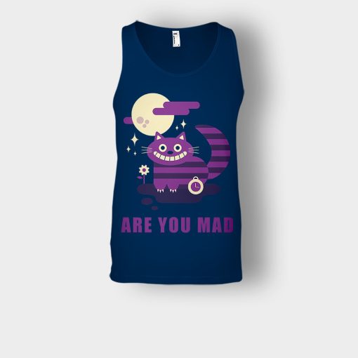 Alice-in-Wonderland-Are-You-Mad-Unisex-Tank-Top-Navy
