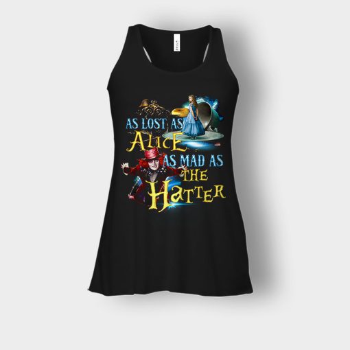 Alice-in-Wonderland-As-Lost-As-Alice-As-Mad-As-Hatter-Bella-Womens-Flowy-Tank-Black