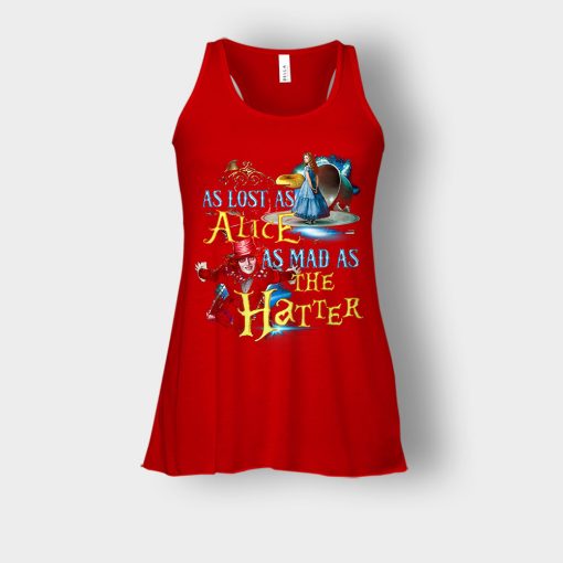 Alice-in-Wonderland-As-Lost-As-Alice-As-Mad-As-Hatter-Bella-Womens-Flowy-Tank-Red