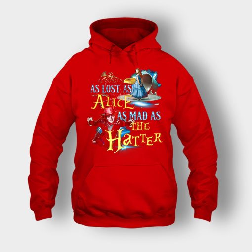 Alice-in-Wonderland-As-Lost-As-Alice-As-Mad-As-Hatter-Unisex-Hoodie-Red