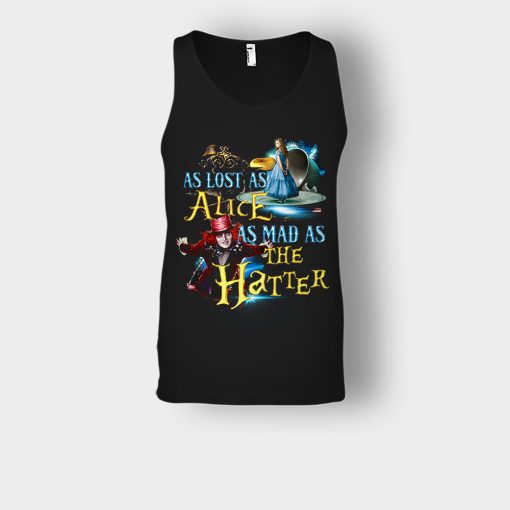 Alice-in-Wonderland-As-Lost-As-Alice-As-Mad-As-Hatter-Unisex-Tank-Top-Black