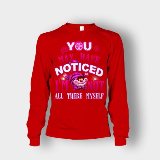 Alice-in-Wonderland-Cheshire-Cat-You-May-Have-Noticed-Unisex-Long-Sleeve-Red