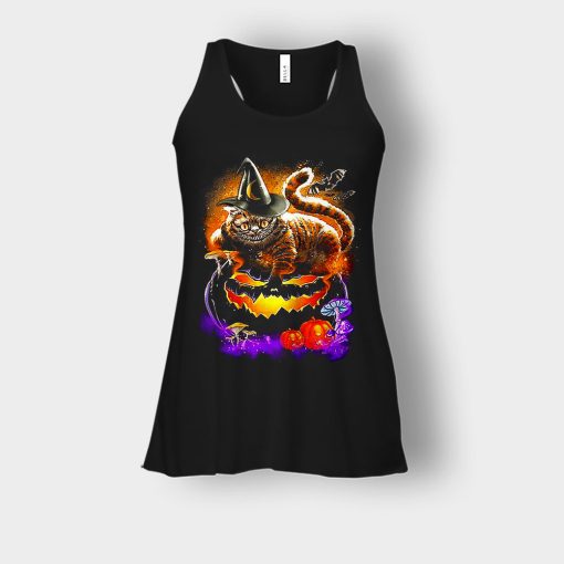 Alice-in-Wonderland-Cheshire-Halloween-Bella-Womens-Flowy-Tank-Black