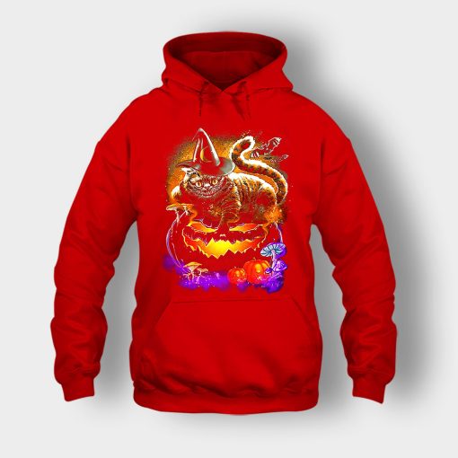 Alice-in-Wonderland-Cheshire-Halloween-Unisex-Hoodie-Red