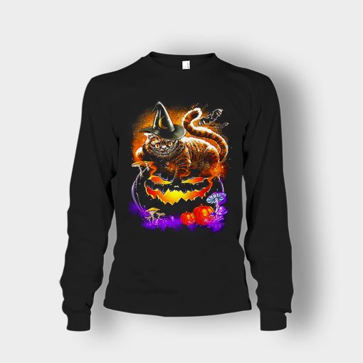 Alice-in-Wonderland-Cheshire-Halloween-Unisex-Long-Sleeve-Black