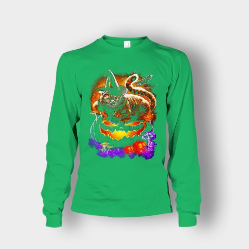 Alice-in-Wonderland-Cheshire-Halloween-Unisex-Long-Sleeve-Irish-Green