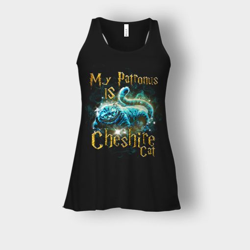 Alice-in-Wonderland-Cheshire-Is-My-Patronus-Bella-Womens-Flowy-Tank-Black