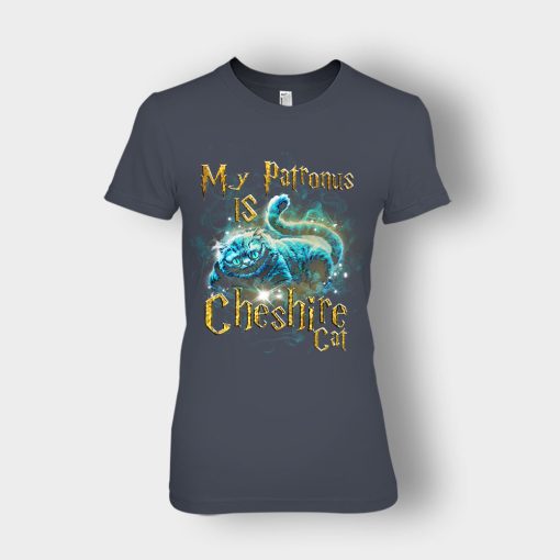 Alice-in-Wonderland-Cheshire-Is-My-Patronus-Ladies-T-Shirt-Dark-Heather