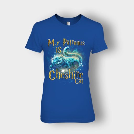 Alice-in-Wonderland-Cheshire-Is-My-Patronus-Ladies-T-Shirt-Royal