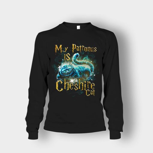 Alice-in-Wonderland-Cheshire-Is-My-Patronus-Unisex-Long-Sleeve-Black