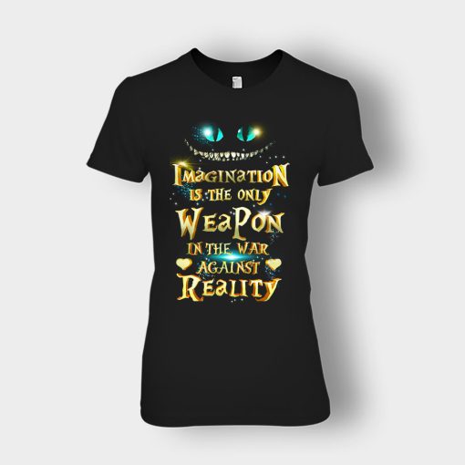 Alice-in-Wonderland-Cheshire-Reality-Ladies-T-Shirt-Black