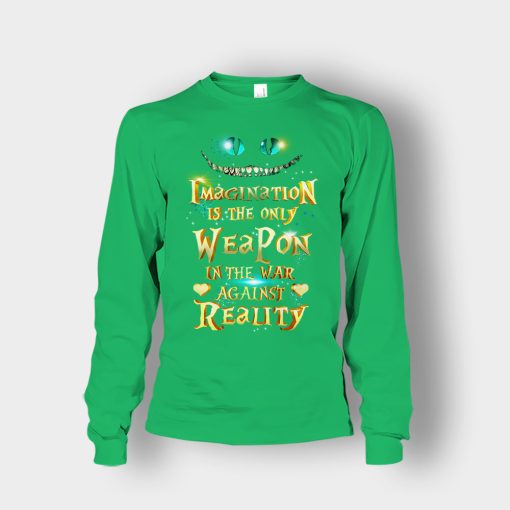 Alice-in-Wonderland-Cheshire-Reality-Unisex-Long-Sleeve-Irish-Green