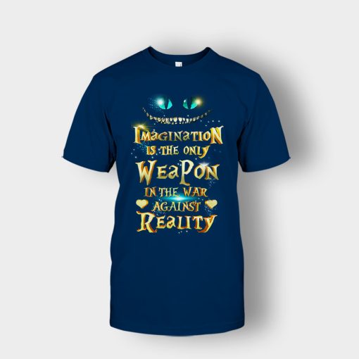 Alice-in-Wonderland-Cheshire-Reality-Unisex-T-Shirt-Navy