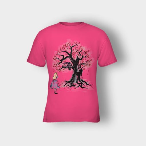 Alice-in-Wonderland-Cheshire-Sumi-Tree-Kids-T-Shirt-Heliconia