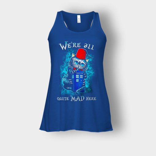 Alice-in-Wonderland-Cheshires-Doctor-Who-Bella-Womens-Flowy-Tank-Royal