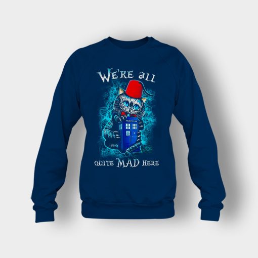 Alice-in-Wonderland-Cheshires-Doctor-Who-Crewneck-Sweatshirt-Navy