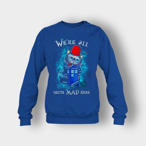 Alice-in-Wonderland-Cheshires-Doctor-Who-Crewneck-Sweatshirt-Royal