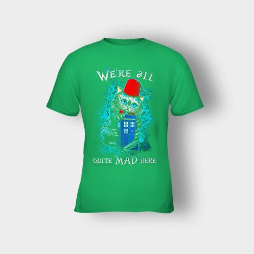 Alice-in-Wonderland-Cheshires-Doctor-Who-Kids-T-Shirt-Irish-Green