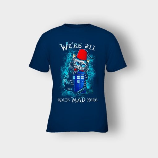 Alice-in-Wonderland-Cheshires-Doctor-Who-Kids-T-Shirt-Navy